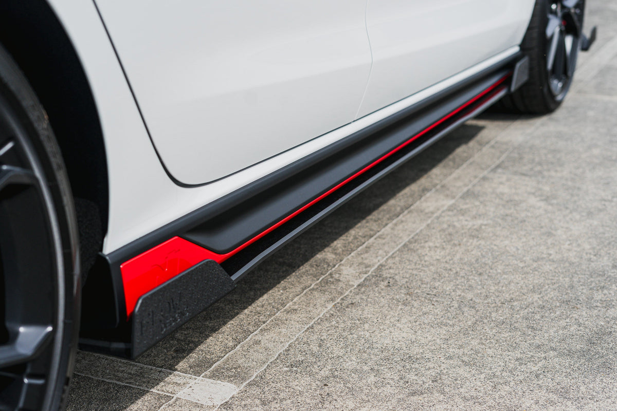 i30N Hatch PDE V6 FL2 2025 Side Skirt Splitter Winglets (Pair)