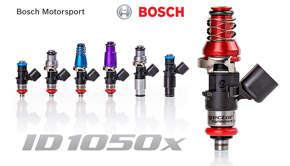 Injector Dynamics ID1050-XDS Direct Fit Injectors Set of 6- Nissan Skyline R32/R33/R34 (w/14mm Top O-Ring)
