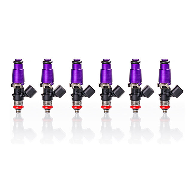 Injector Dynamics ID1300-XDS Direct Fit Injectors Set of 6- Nissan Skyline R32/R33/R34 (w/14mm Top O-Ring)