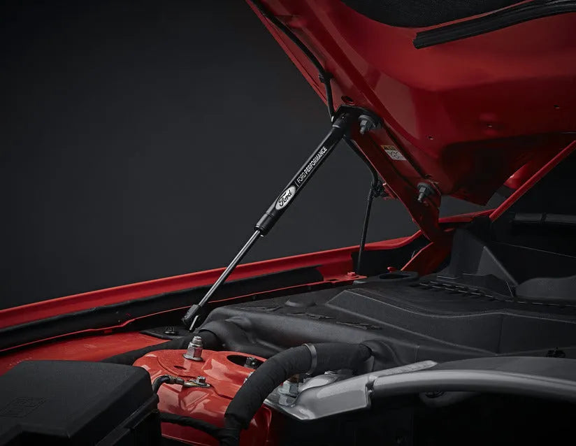 Ford Genuine Hood Strut Kit for Mustang, supporting hood with durable construction for efficient engine access.