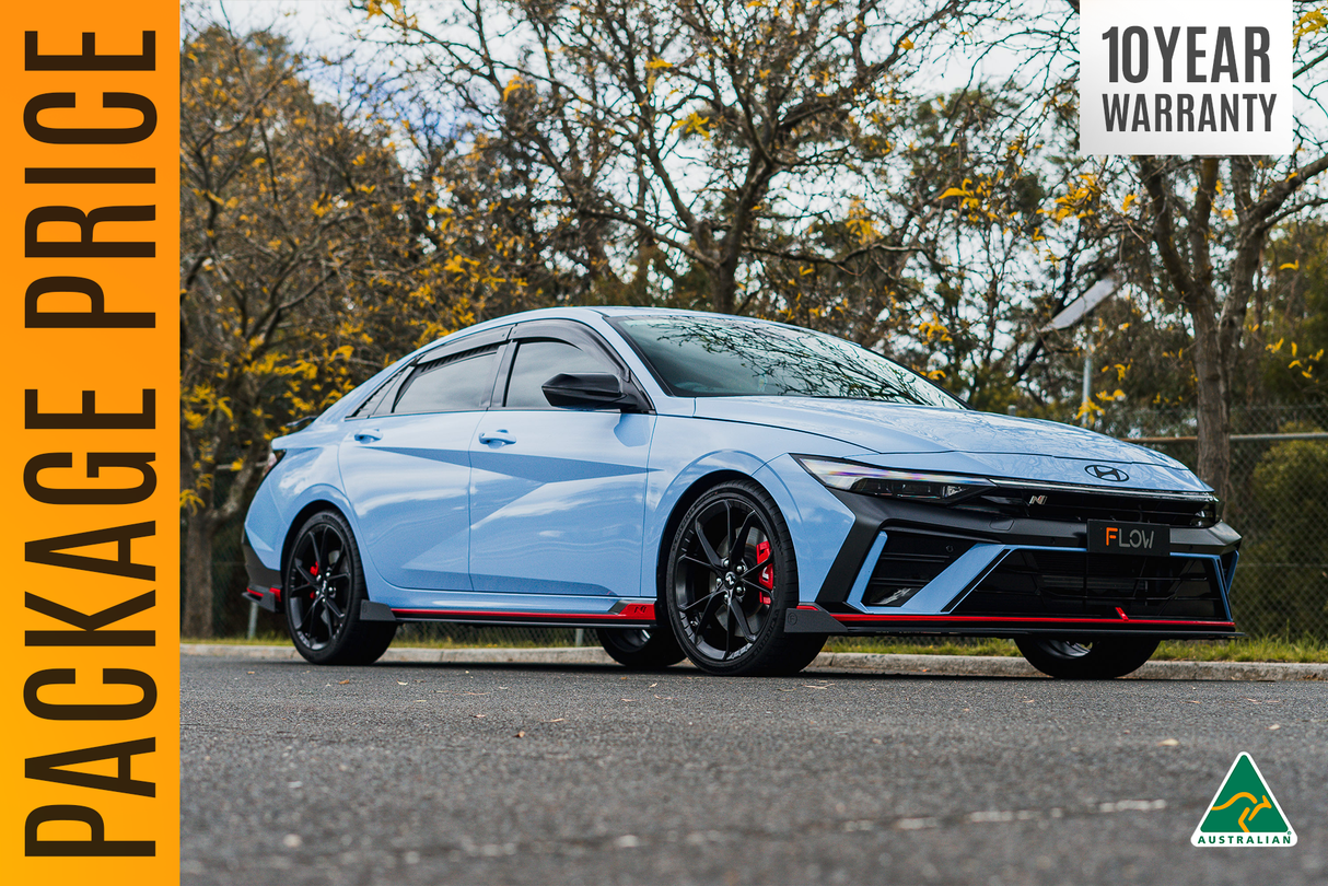 CN7 V2 i30N Sedan FL 2024 Full Lip Splitter Set - ModsDirect