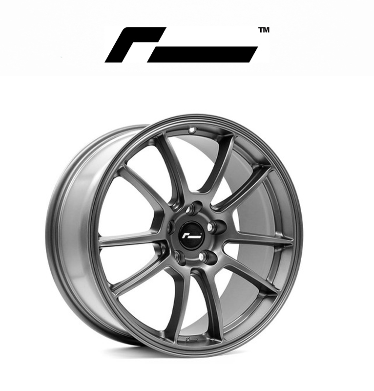 RacingLine Cup Edition EVO 18″ x 8.5″ / Set of 4 Wheels- Gunmetal Gray