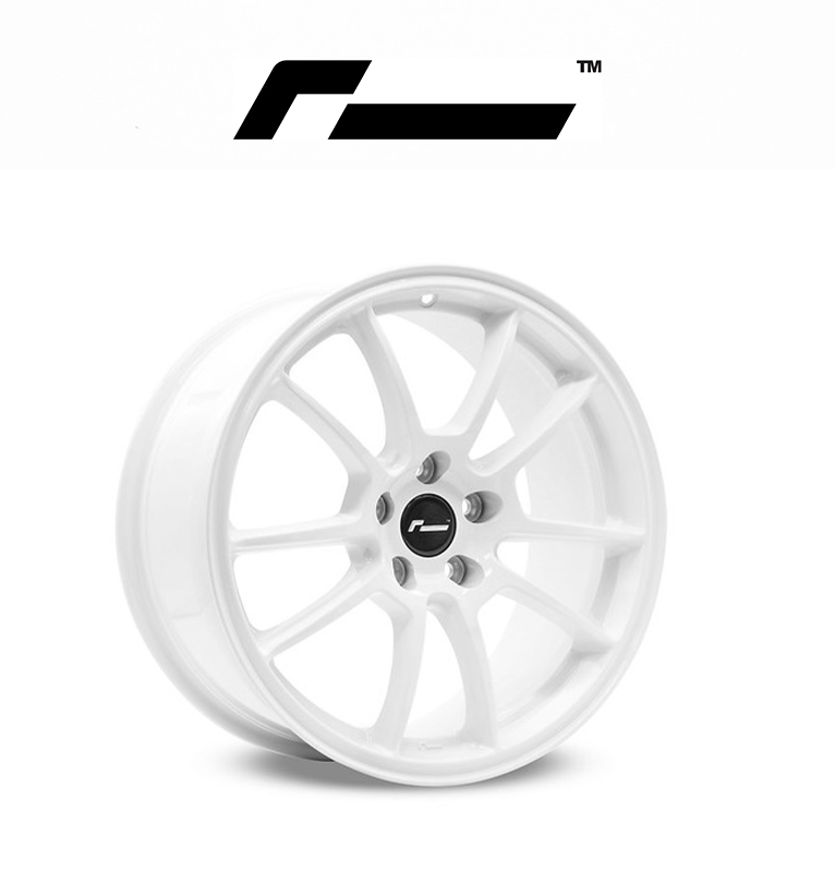 RacingLine Cup Edition EVO 18″ x 8.5″ / Set of 4 Wheels- Motorsport White