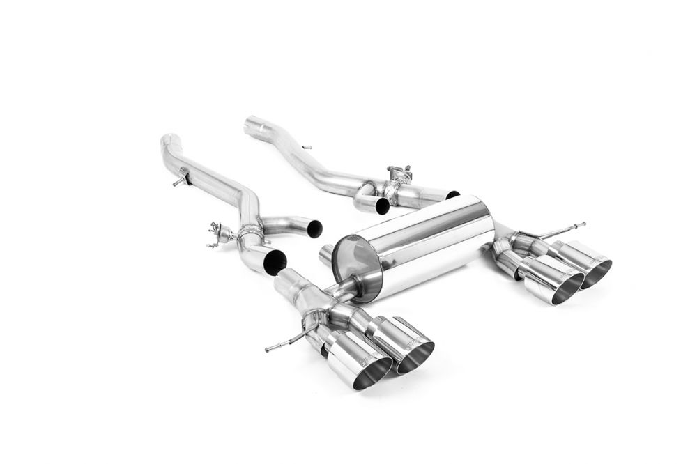 Milltek Sport | Axle Back Exhaust System (BMW G80/81 M3, G82 M4) - ModsDirect