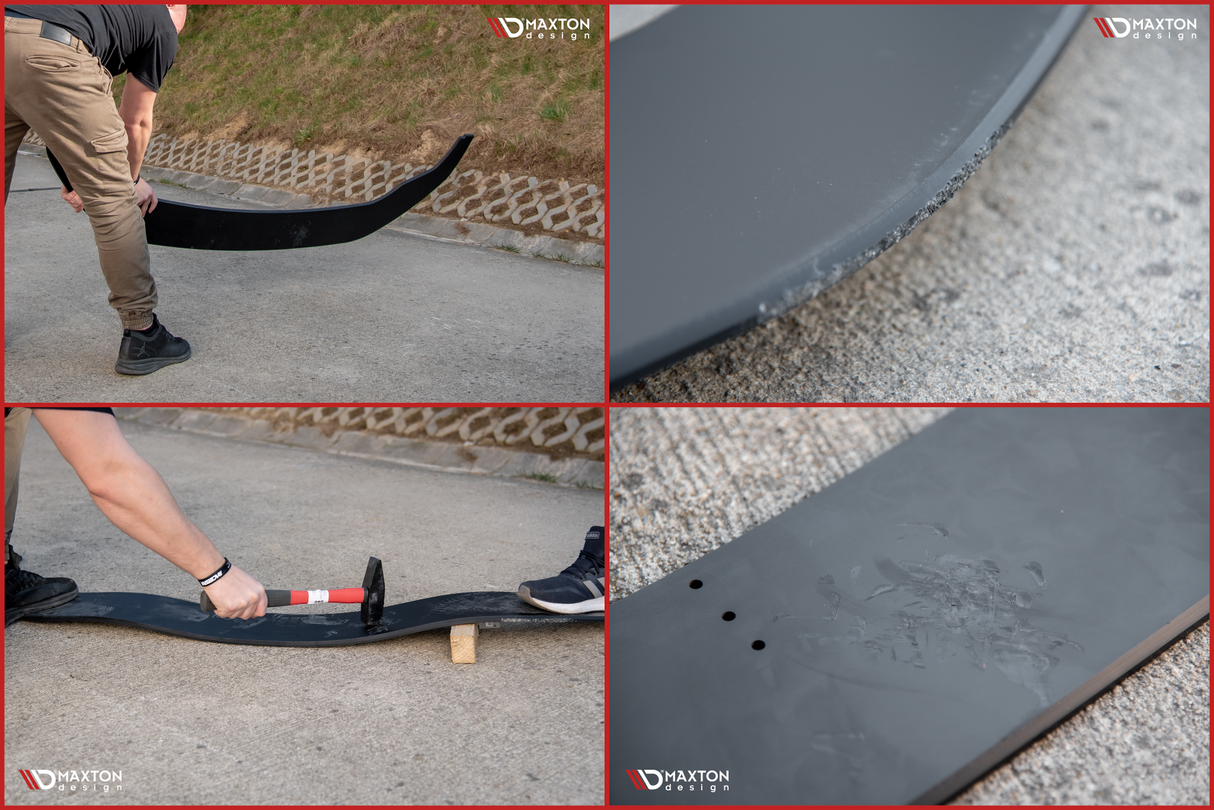 MAXTON DESIGN | Racing Durability Rear Side Splitter (Audi RS3 8Y Sportback) - ModsDirect