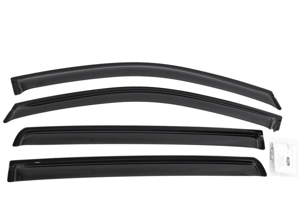 Ford Genuine | Slimline Weathershields (Double Cab Front and Rear) - ModsDirect