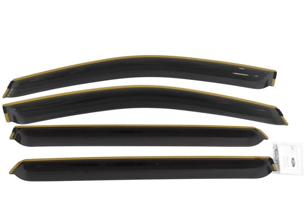 Ford Genuine | Slimline Weathershields (Double Cab Front and Rear) - ModsDirect