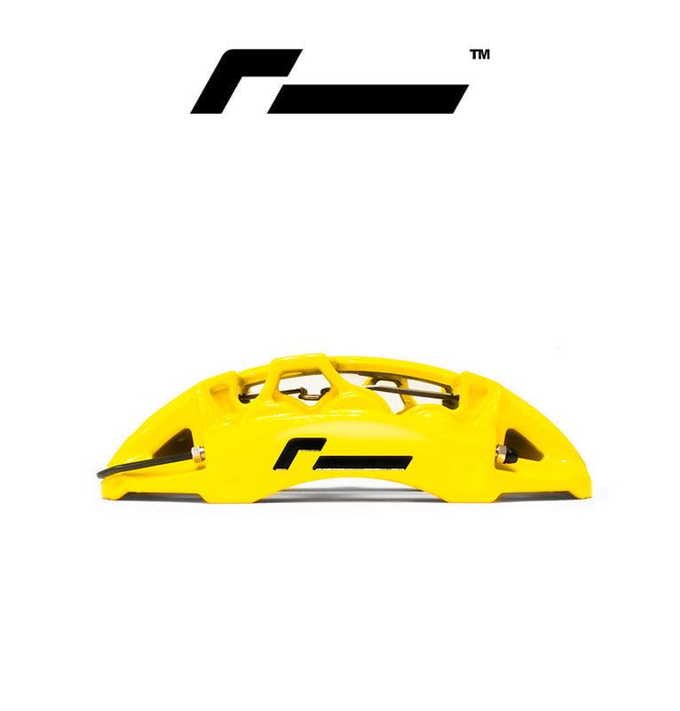 RacingLine Stage 3+ Carbon Ceramic Brake Kit 380mm MQB Floating 6 POT - Yellow