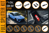 CN7 V2 Elantra N Sedan Facelift V2 - 2024 Full Lip Splitter Set - ModsDirect