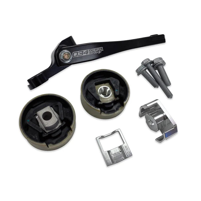 034Motorsport | MQB Billet Spherical Dogbone Mount Performance Pack (DQ381)