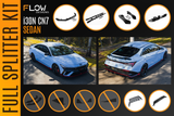CN7 V2 i30N Sedan FL 2024 Full Lip Splitter Set - ModsDirect