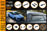 CN7 V2 Elantra N Sedan Facelift V2 - 2024 Full Lip Splitter Set - ModsDirect