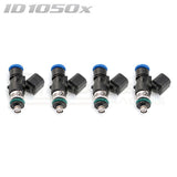 ID1050-XDS Injectors Set of 4, 34mm Length, 14mm Top O-Ring, 14mm Lower O-Ring- Universal