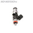 Injector Dynamics ID1050-XDS 48mm Single Injector w/14mm Grey Adaptor Top, 15mm Lower O-Ring- Universal