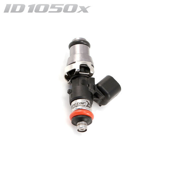 Injector Dynamics ID1050-XDS 48mm Single Injector w/14mm Grey Adaptor Top, 15mm Lower O-Ring- Universal