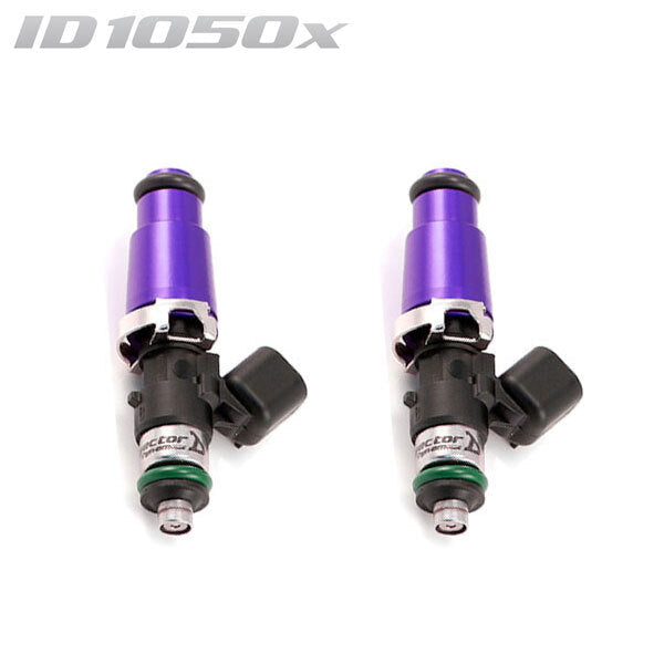 ID1050-XDS Injector Set of 2, 60mm Length, 14mm Purple Top, 14mm Lower O-Ring -Universal