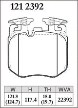 DIXCEL Front Brake Pads - BMW M340i (G20) / M440i (G22) / M850i (G15) / X3M (F97) / X4M (F98)