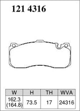 DIXCEL Front Brake Pads - Mini R56 John Cooper Works GP / BMW 1 Series (E82/E87/E88) / 3 Series (E90) - 6-Piston Caliper - Daily / Street (M Type)