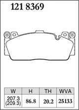 Dixcel Front Brake Pads – BMW M2 (F87) / M3 (F80) / M4 (F82) – 2NH Caliper