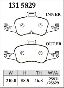 Dixcel Front Brake Pads – Audi TT / TTS (FV)