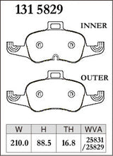 Dixcel Front Brake Pads – Audi TT / TTS (FV)