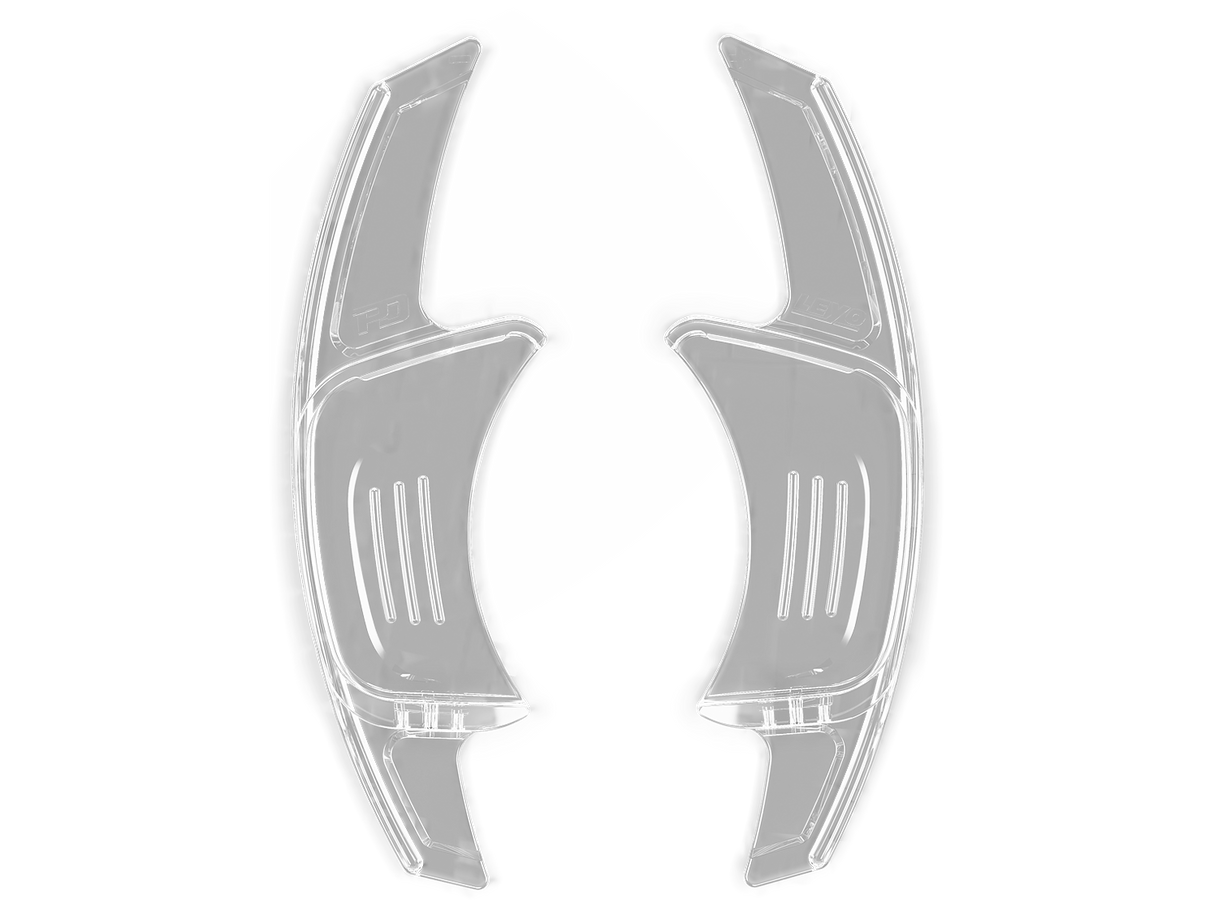 LEYO Motorsport | Clear Paddle Shifter Extension (Golf GTI/R, RLine MK7) - ModsDirect