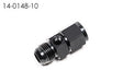 Radium AN Male to Female Fitting w/Inline 1/8" NPT Female Port- 10AN
