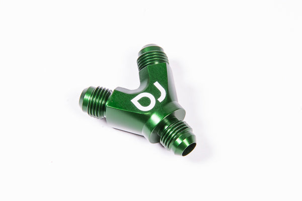 Radium AN Y Adaptor Block Fitting- 6AN to 2 x 6AN