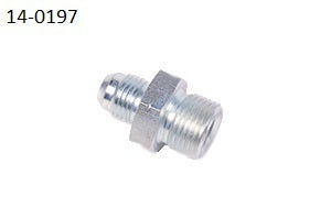 Radium AN Male Flare to Metric Male Fittings- 6AN Male Flare to M18x1.5 Male