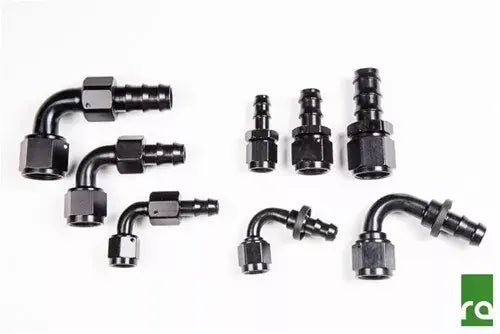 Radium PushLok Hose Ends- 10AN Straight