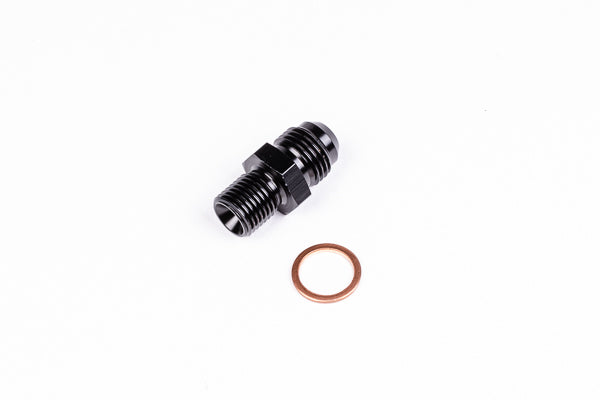 Radium AN Male Flare to Metric Male Fittings- 6AN Male Flare to M12x1.25 Male
