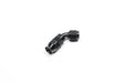 Radium 6AN PTFE Hose End Black- 45 Degree