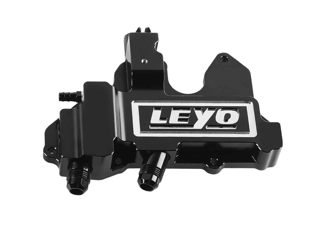 LEYO Motorsport | Oil Catch Can Kit (Black) - ModsDirect