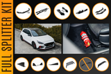 i30N Hatch PDE V6 FL2 2025 Full Lip Splitter Set - ModsDirect