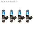 Injector Dynamics ID1750-XDS Direct Fit Injectors Set of 4 - Mitsubishi Evo 4-9/Toyota 4AGE/Celica 1ZZ-FE