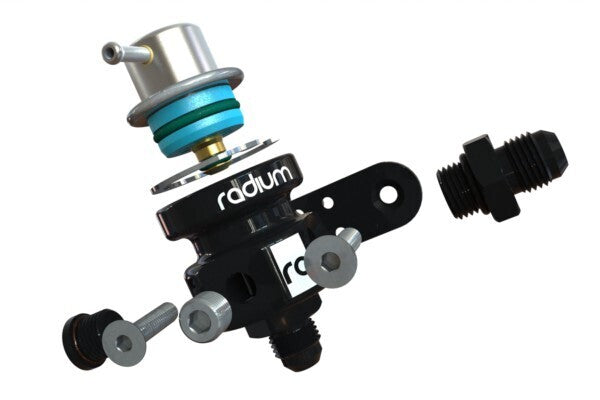 Radium Fuel Pressure Regulator- Include Bosch Regulator Top, 3.0 Bar