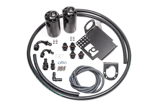 Radium Dual PCV/Crankcase Fluid Lock Catch Can Kit - Honda S2000 AP1/AP2 99-09