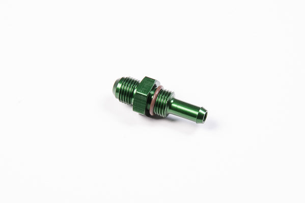 Radium AN ORB Fuel Surge Tank Bulkhead Fittings- 6AN ORB 6AN Male to 8.5mm Barb