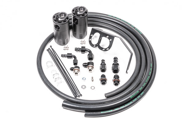 Radium Engineering Dual Catch Can Kit - Subaru WRX VA 15+/FXT SJ 13-18 (FA20) - Fluid Lock