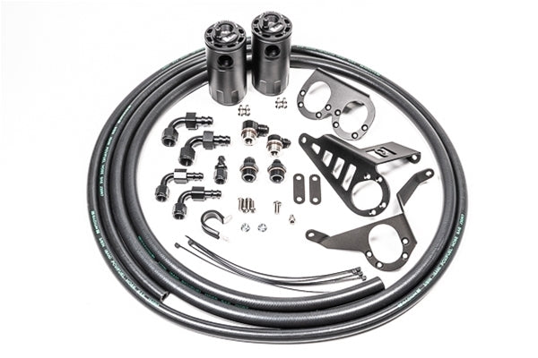 Radium VTA Dual Catch Can Kit - Toyota Supra A80 93-02