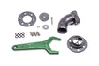 Radium Remote Mount Fill Neck - 24AN Elbow - 1.5" Barb