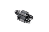Radium Distribution Block 3 x 10AN ORB to 1 x 12AN ORB w/Fittings