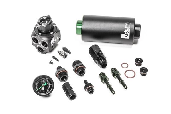 Radium FPR and Fuel Filter Kit, BMW E46- 6 Micron Microglass
