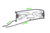 Radium Series Fuel Rail Plumbing Kit w/DMR RA Regulator - Subaru WRX/STI/FXT/LGT (EJ20/EJ25)