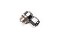 Radium V2 AN ORB to AN Male Flare Low Profile Swivel Banjo Fittings (8AN ORB SWIVEL BANJO TO 6AN FEMALE)