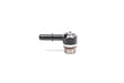 Radium V2 AN ORB to SAE Male EFI Quick Connect Low Profile Swivel Banjo Fitting- 8AN ORB Swivel Banjo to 3/8in SAE Male