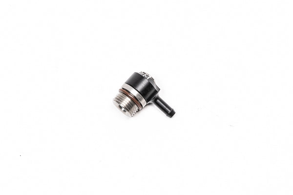 Radium V2 AN ORB to Hose Barb Low Profile Swivel Banjo Fittings- 8AN ORB SWIVEL BANJO TO 6.5MM BARB