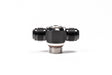 Radium V2 AN ORB to AN Male Flare Low Profile Swivel Banjo Fittings (10AN ORB to Dual 10AN Male)