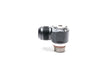 Radium V2 AN ORB to AN Male Flare Low Profile Swivel Banjo Fittings (10AN ORB BANJO SWIVEL TO 12AN MALE)
