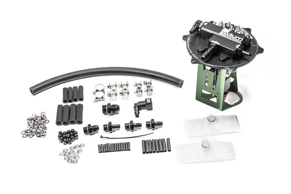 Radium Fuel Pump Hanger - Mitsubishi Evo 7-9 (Pump Model: Walbro GSS342/AEM 50-1200/50-1220)